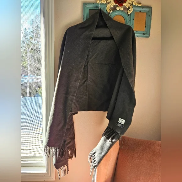 Acne Studios FRINGE WOOL SCARF - OVERSIZED - Picture 4 of 6